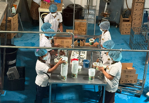 Photo 045: The SAPP NSC team visited the Wonrich Dairy Plant in Balalla, Kurunegala District, on 11 Sep 2025